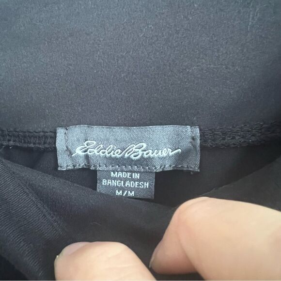 Eddie Bauer Kacey Faux Wrap Athletic Mini Skirt Black Color Size Small - Picture 4 of 6